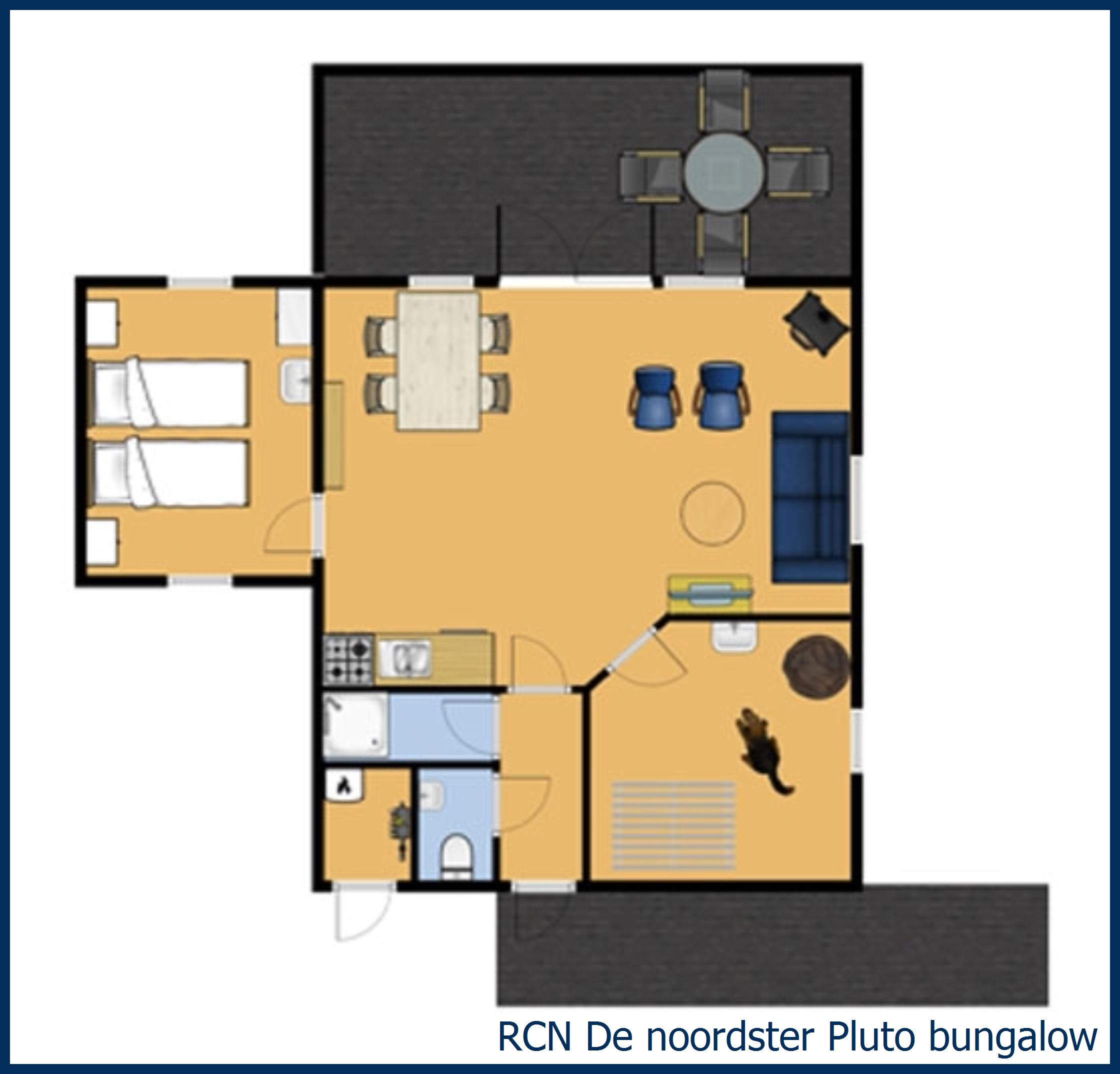 Bungalow Pluto at De Noordster