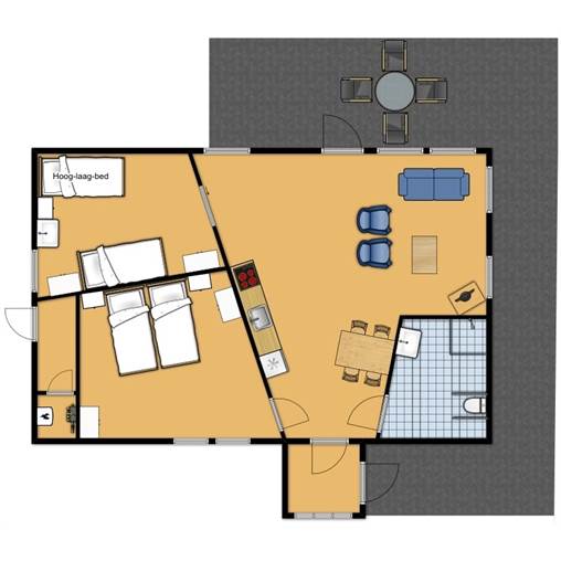 Bungalow Wheelchair accessible  Pluto at De Noordster