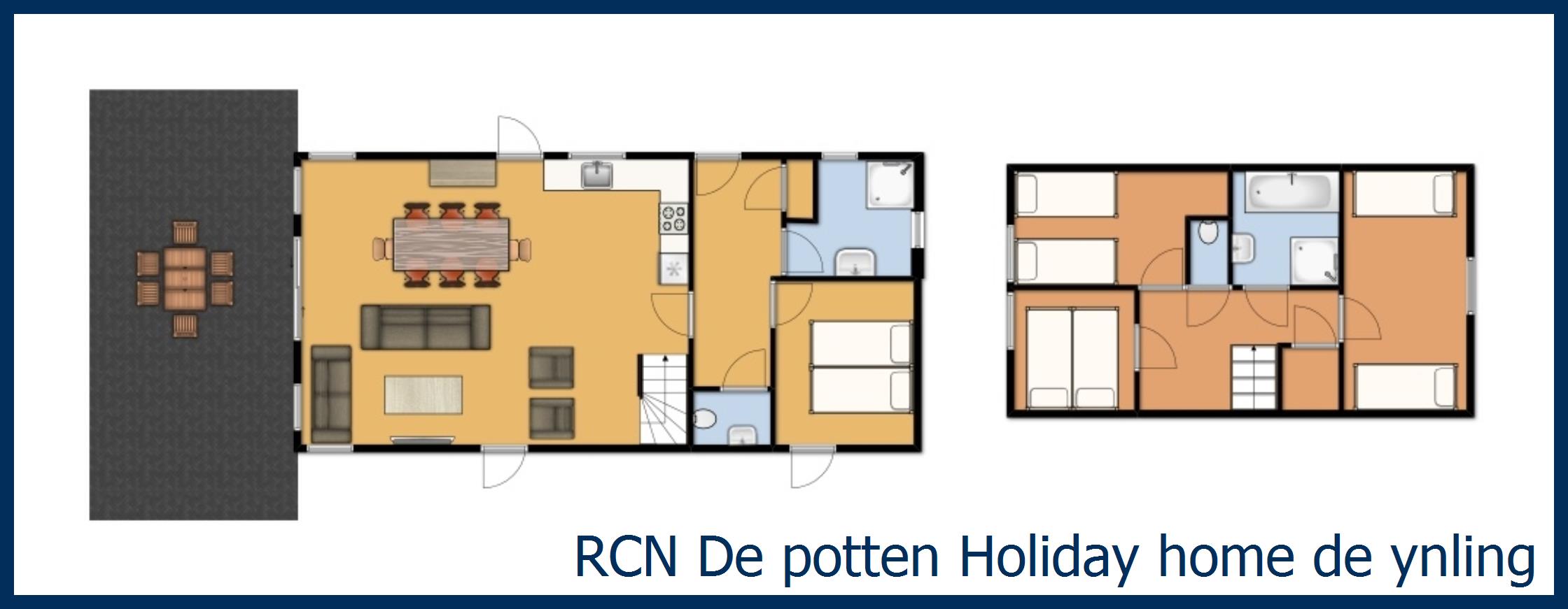 Bungalow Holiday home de ynling at De Potten