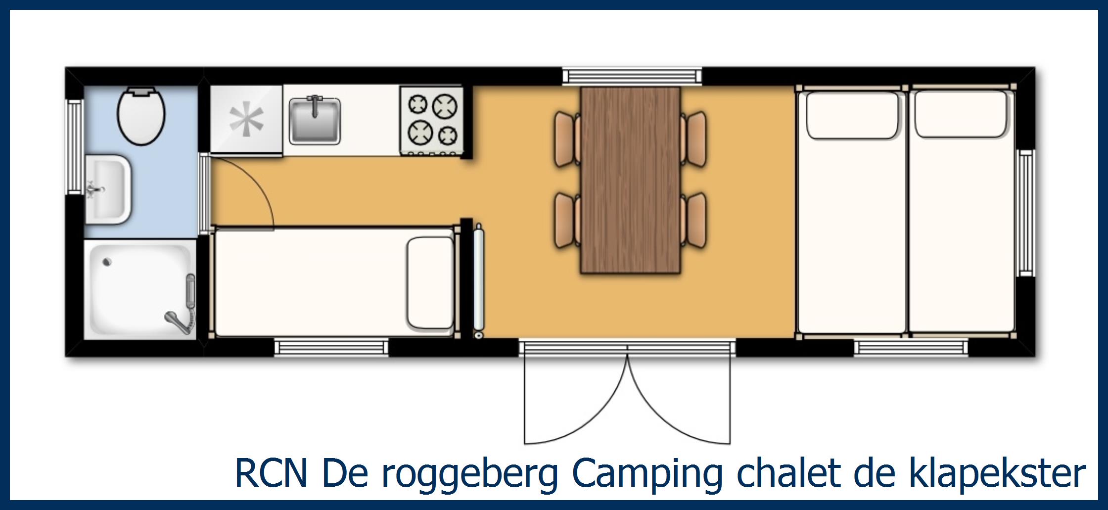 Chalet Camping  de klapekster at De Roggeberg