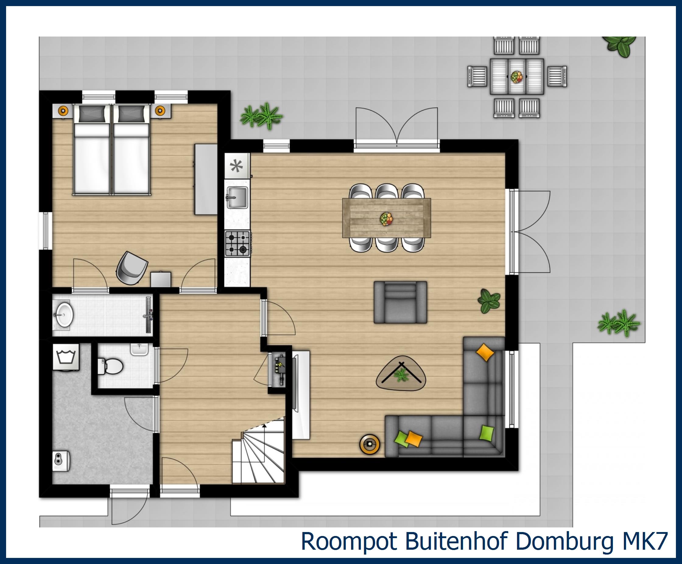 Bungalow MK7 at Buitenhof Domburg