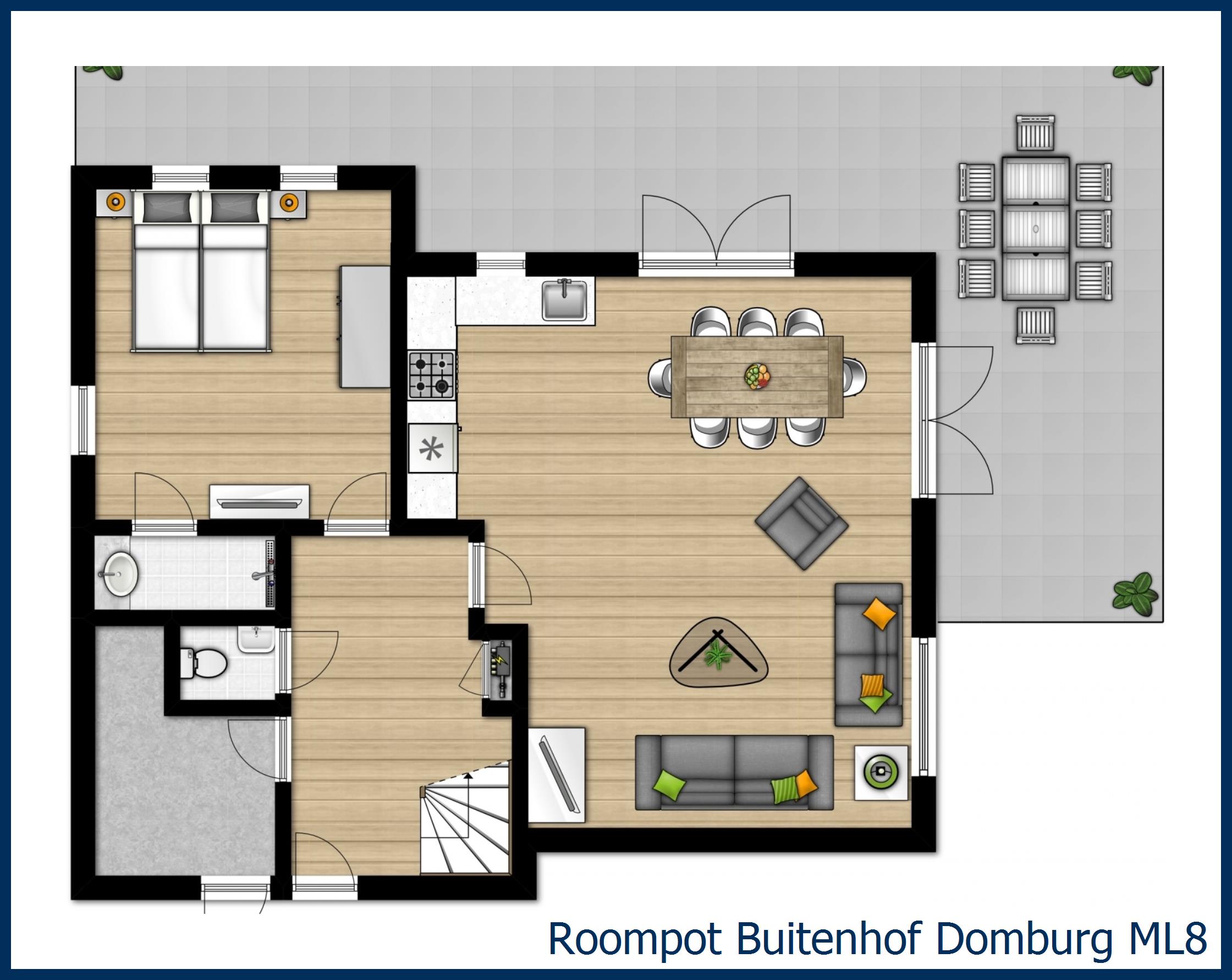 Bungalow ML8 at Buitenhof Domburg