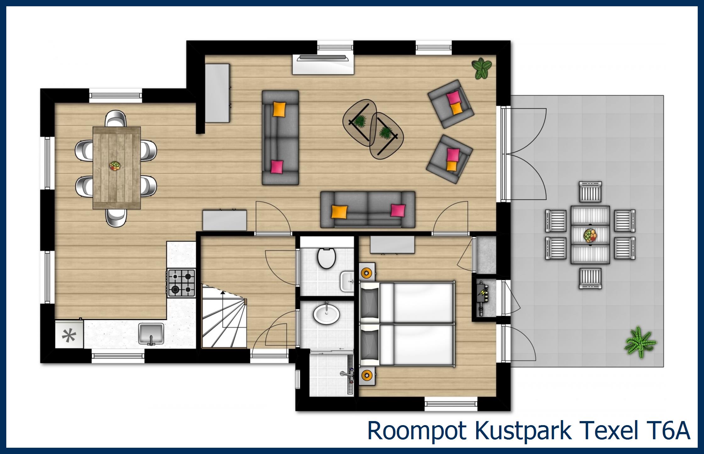 Bungalow T6A at Kustpark Texel