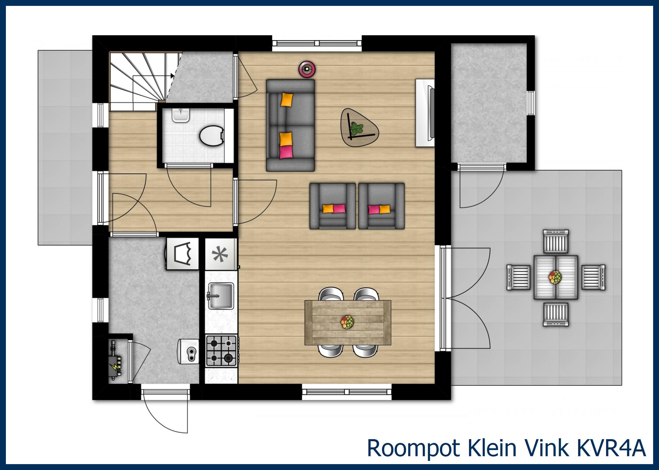 Bungalow KVR4A at Klein Vink