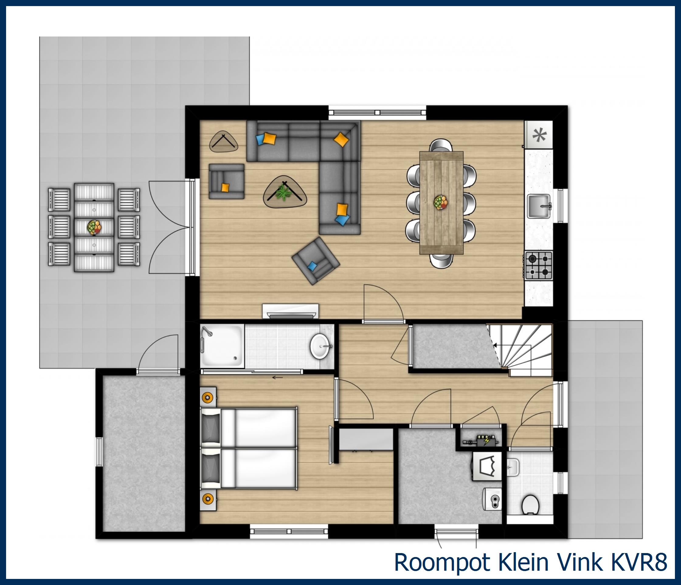 Bungalow KVR8 at Klein Vink