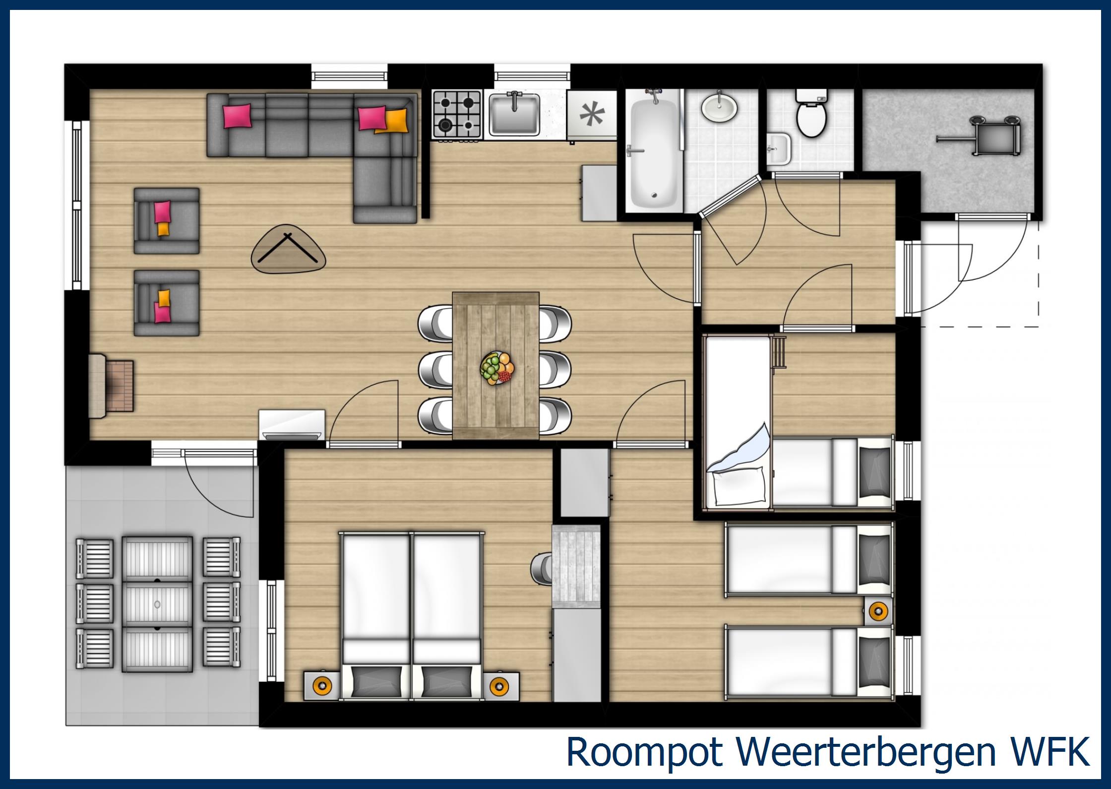 Bungalow WFK at Weerterbergen