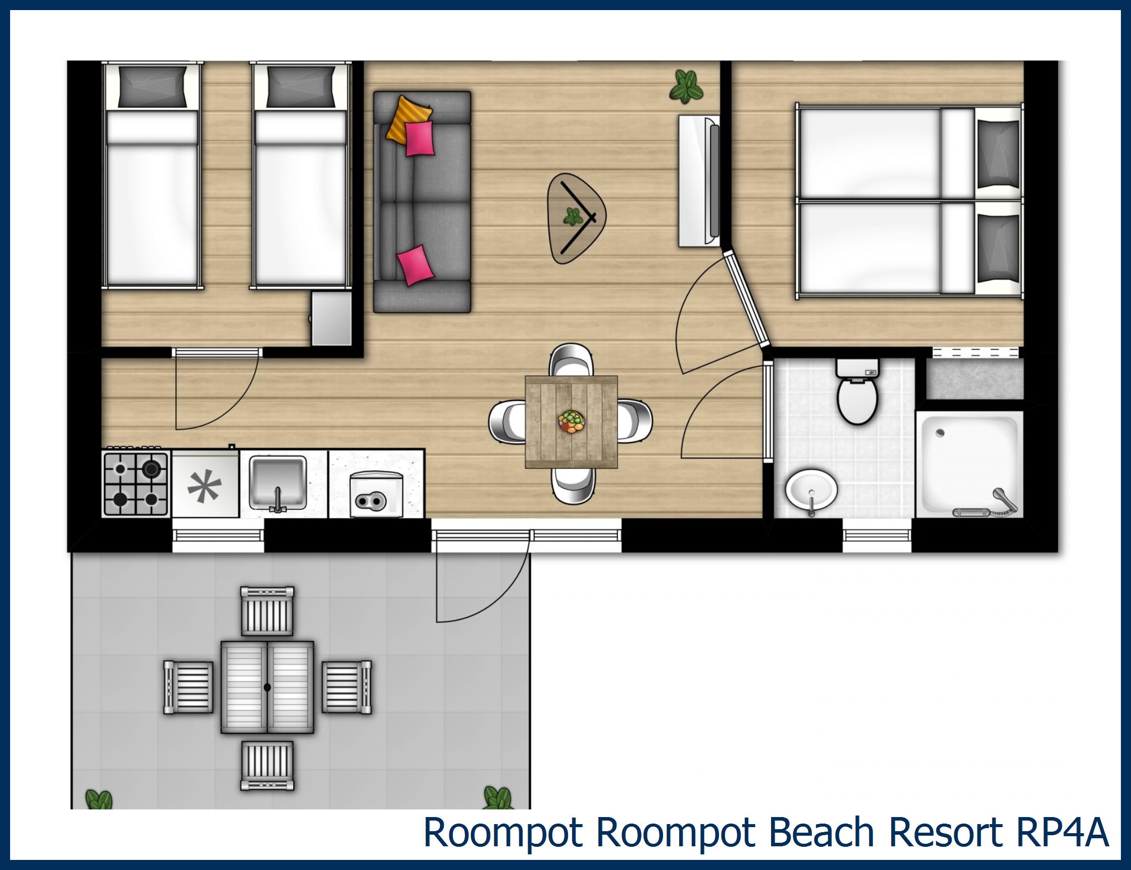 Chalet RP4A at Beach Resort