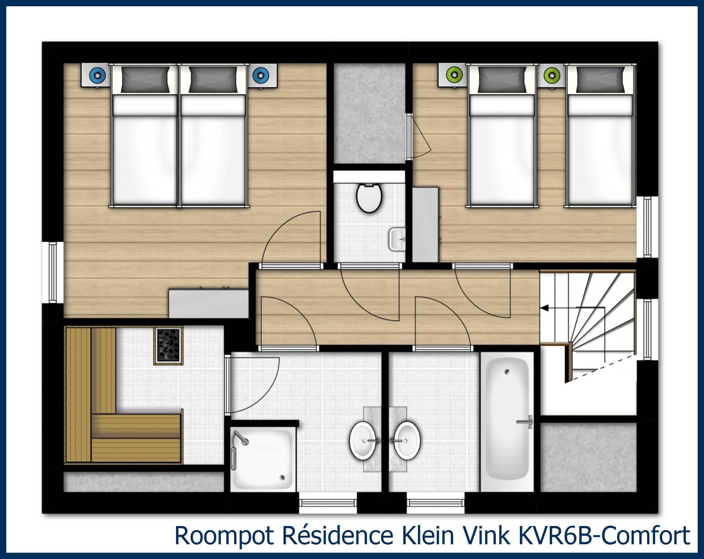 Villa KVR6B-Comfort at Résidence Klein Vink