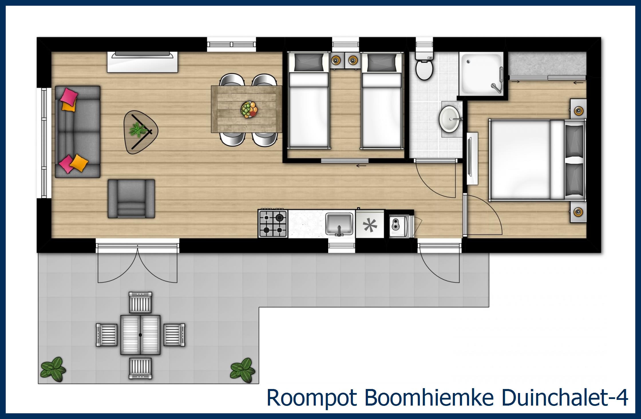 Chalet Duin-4 at Boomhiemke