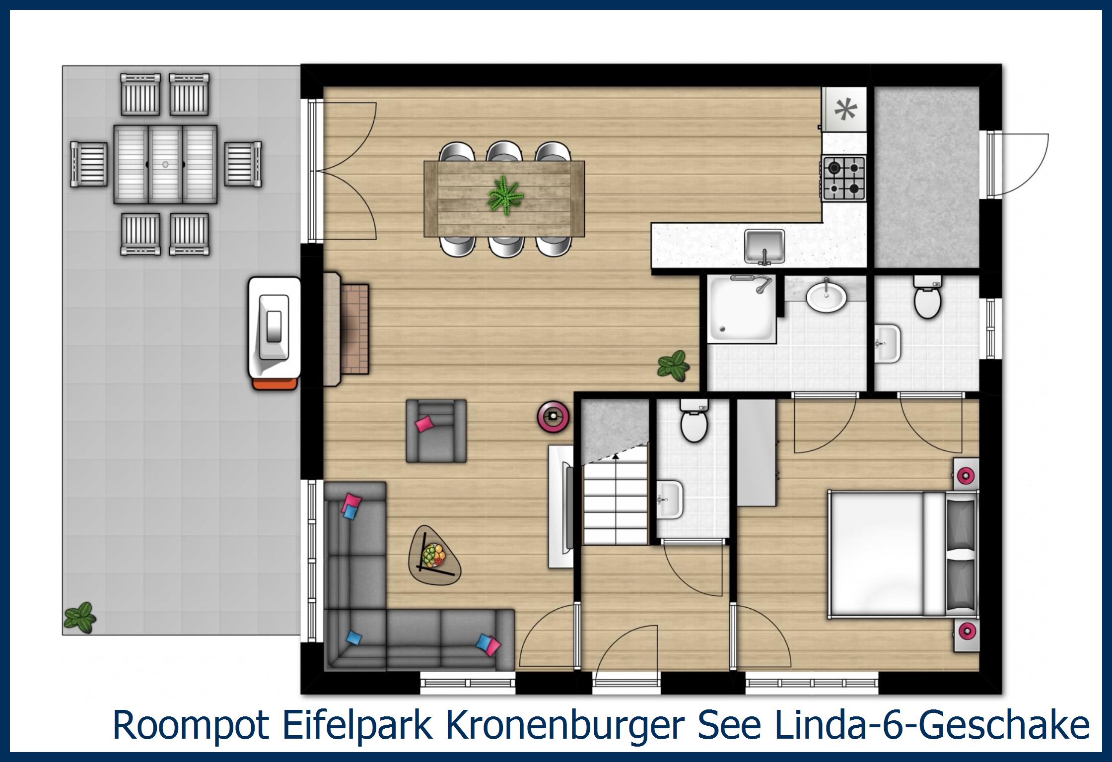 Villa Linda-6-Geschakeld-Luxe at Eifelpark Kronenburger See