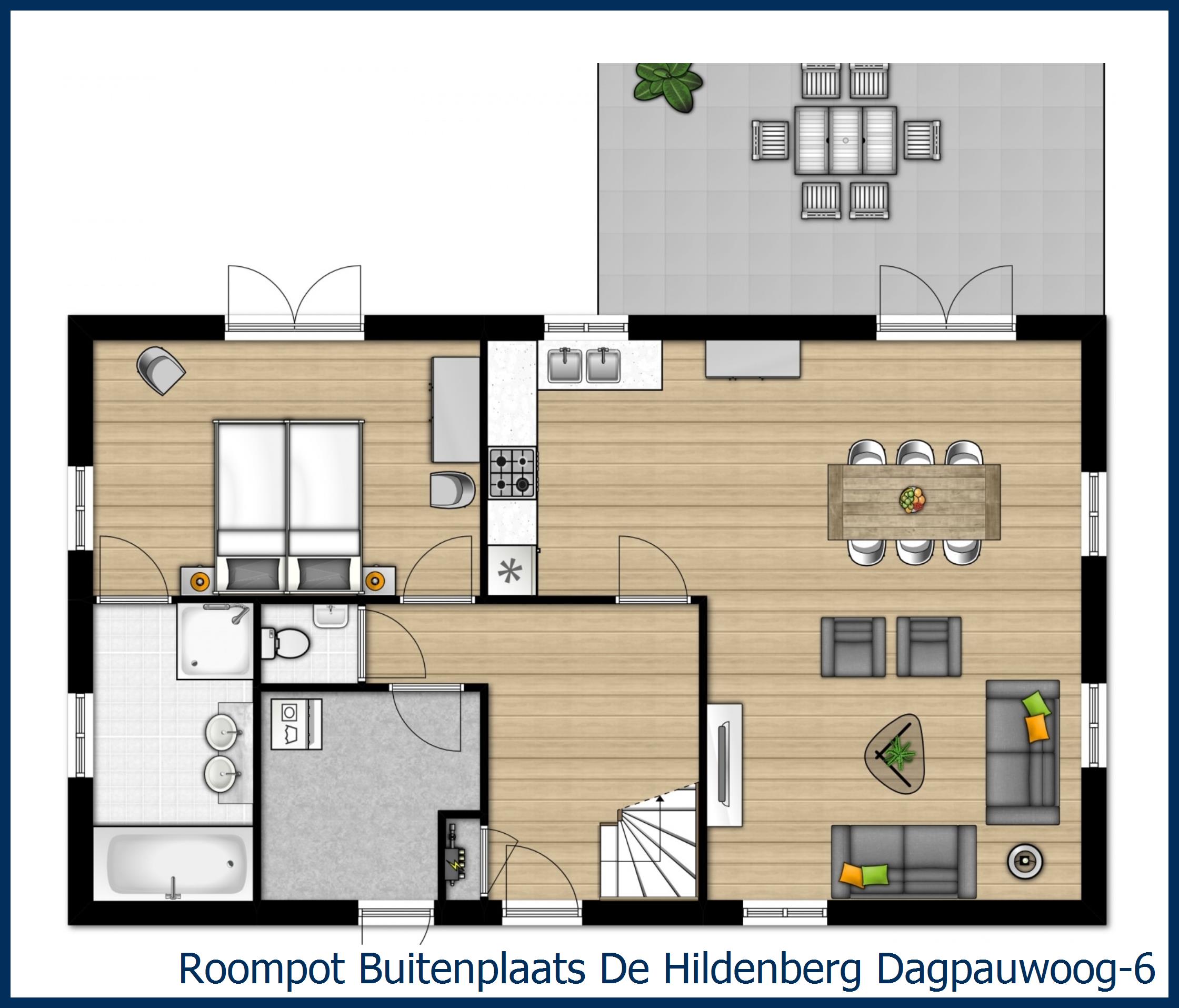 Bungalow Dagpauwoog-6 at De Hildenberg