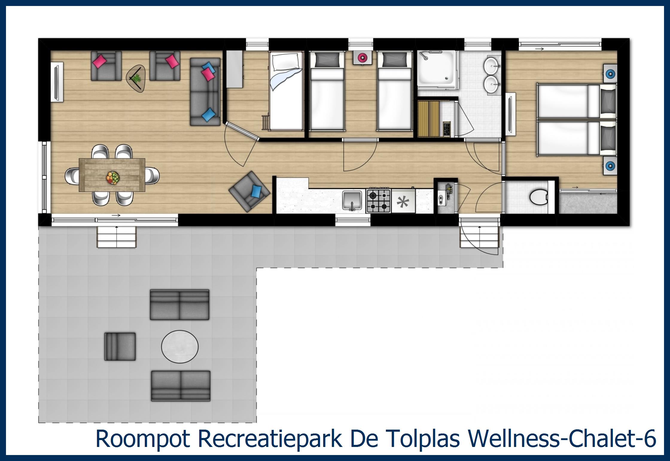 Chalet Wellness--6 at De Tolplas
