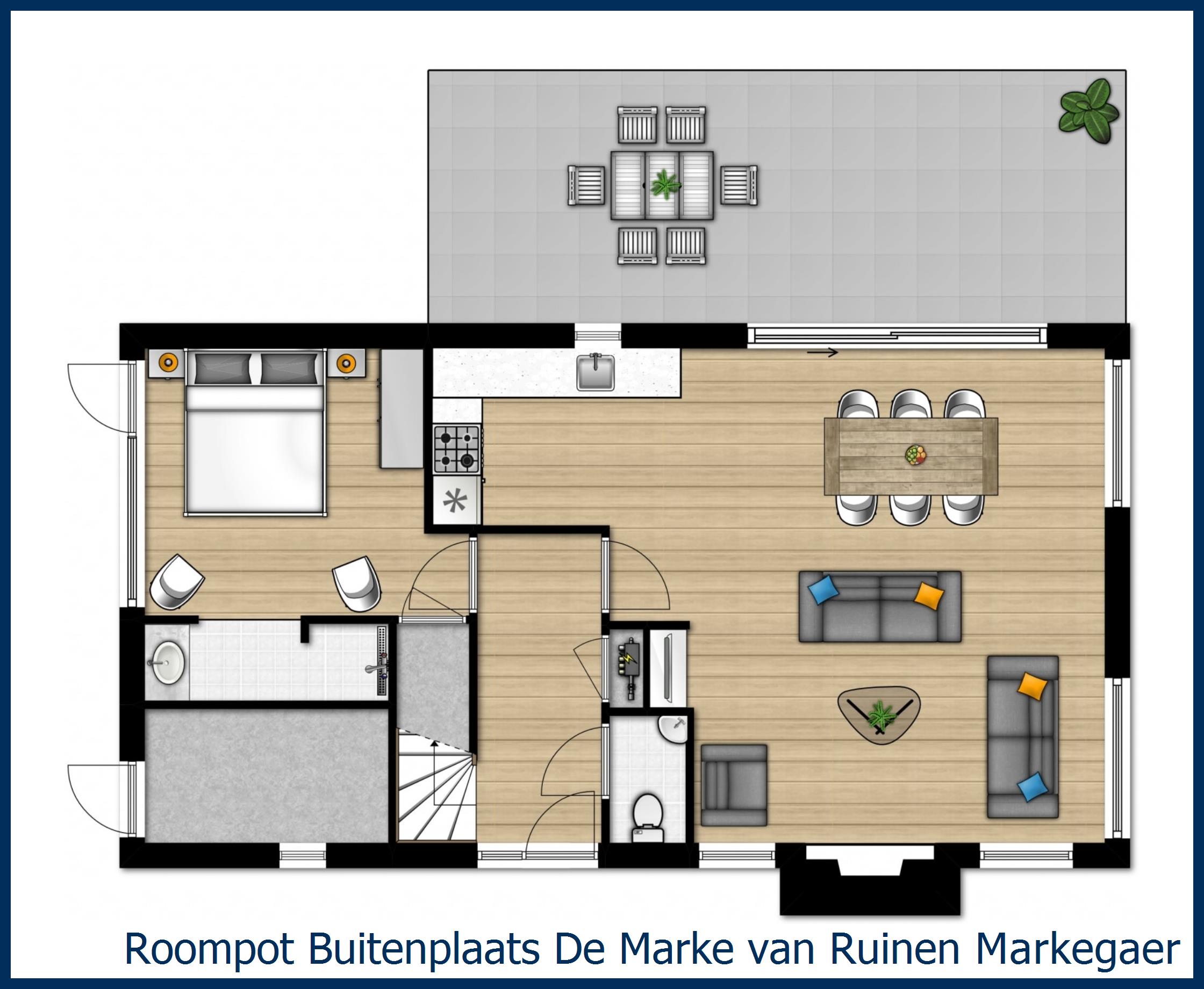 Bungalow Markegaerde-6 at De Marke van Ruinen