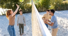Beach volleyball at Sunparks Kempense Meren